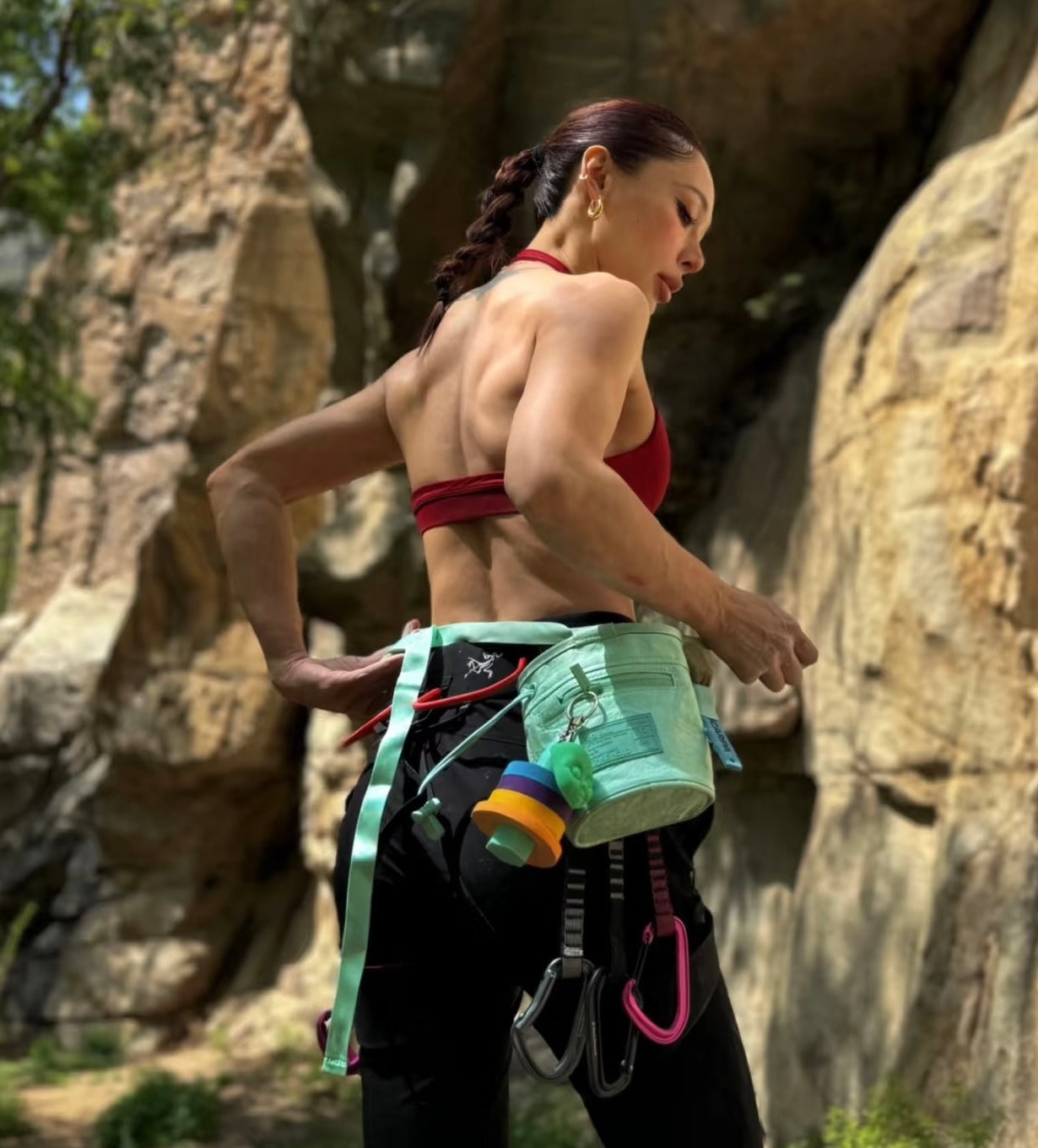 Climbing Tape Set with Holder Clip