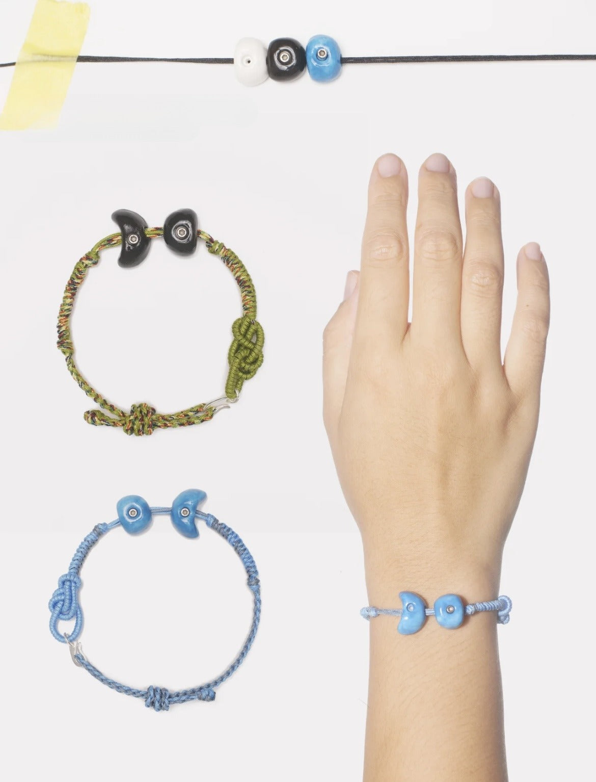 Ceramic Climbing Lucky Bracelet