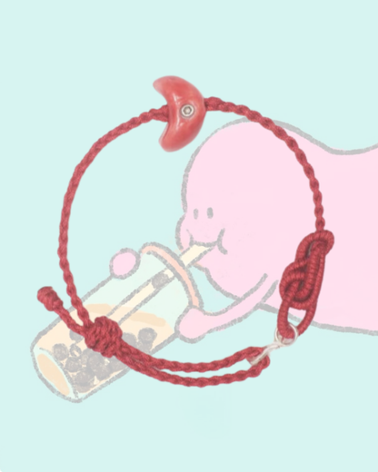 Good Send Ceramic Charm Bracelet