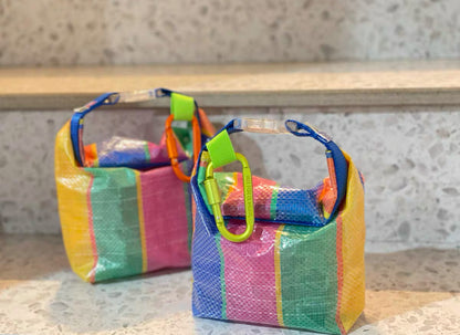 Eco-Funky Upcycled Chalk Bag