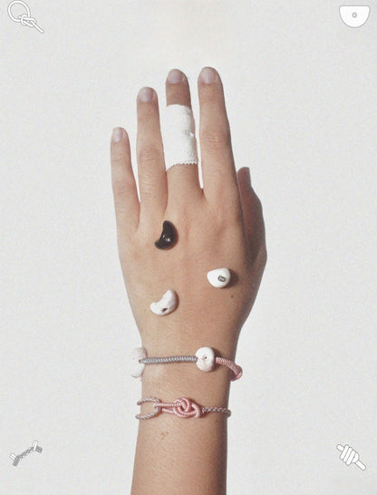 Good Send Ceramic Charm Bracelet