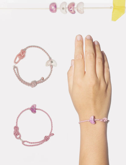 Good Send Ceramic Charm Bracelet