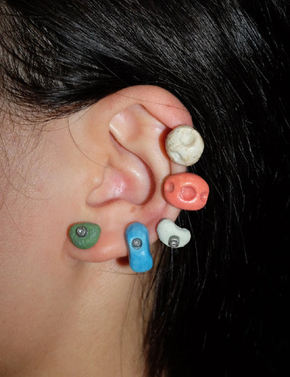 Tiny Rocks Ceramic Studs